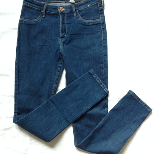 Blå jeans stl 170