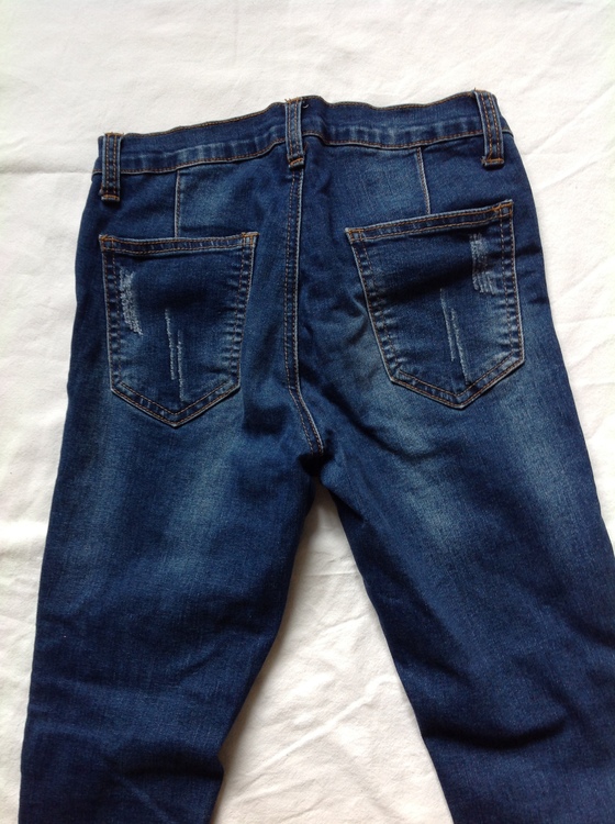Blå jeans stl 164
