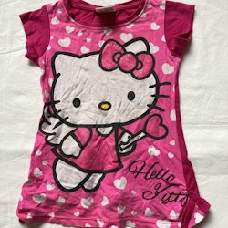 X Rosa klänning Hello Kitty stl 86/92