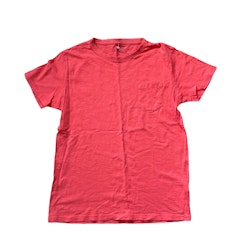Korallröd t-shirt stl 146/152