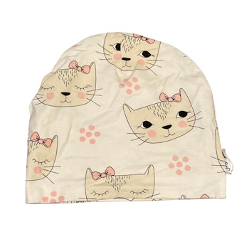 Rosa mössa katt stl 56
