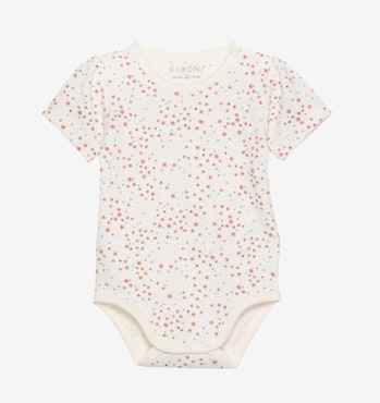 Kortärmad body rosa stl 50-86