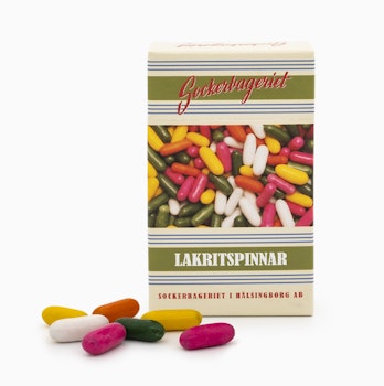 RETRO Lakritspinnar