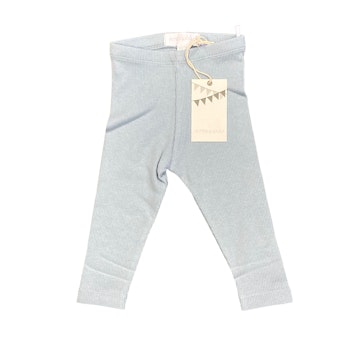 Blå leggings stl 50/56