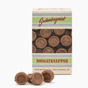 RETRO Nougatknappar