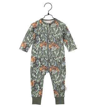 Grön pyjamas tigrar Stl 74