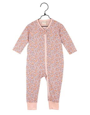 Rosablommig pyjamas stl 68