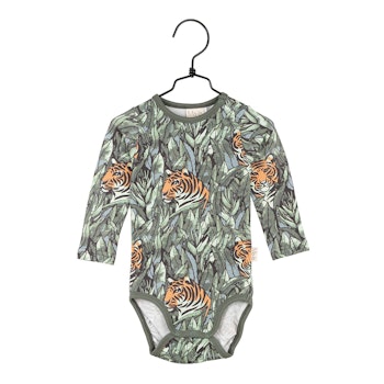 Grön body tigrar Stl 74, 80