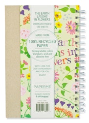 Notebook  "The earth laughs in flowers"