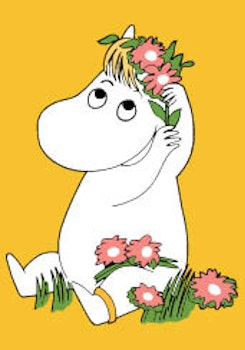 Kort Mumin gult