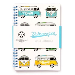 Anteckningsbok VW buss