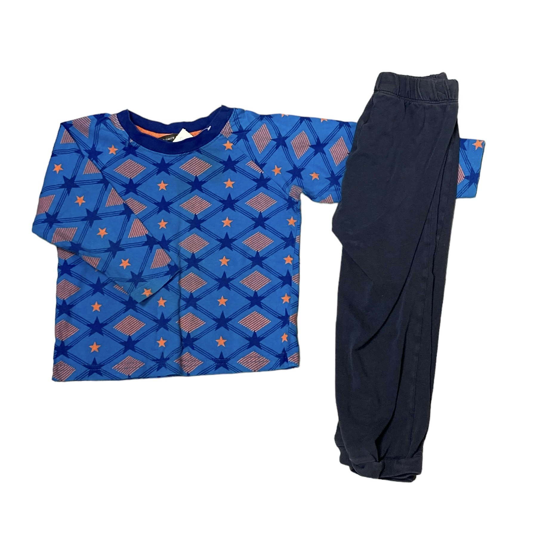 Blå pyjamas Stl 92