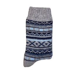 Grå ullsockor stl 31/33