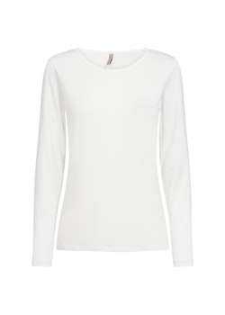 Vit långärmad t-shirt