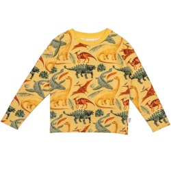 Gul tröja dinos stl 92, 116