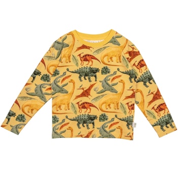 Gul tröja dinos stl 92, 116
