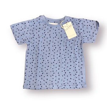 Blå t-shirt stl 86-128