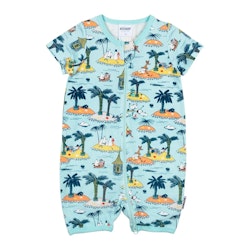 Blå pyjamas Mumin stl 68, 74