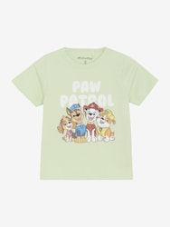 Ljusgrön t-shirt Paw patrol stl 62-86