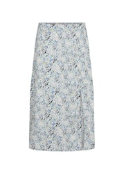 Blåblommig kjol stl S-XXL