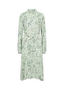 Grönblommig klänning stl XS-XL