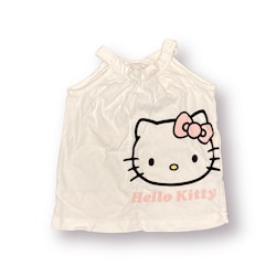 Vit klänning Hello Kitty stl 80