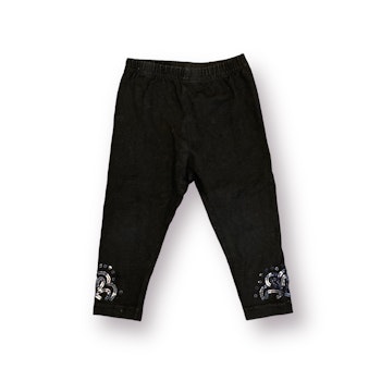 Svarta leggings stl 80