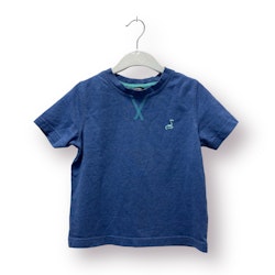 Blå t-shirt stl 86/92