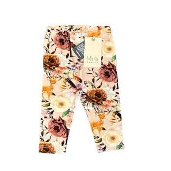Rosa leggings djur stl 62, 68