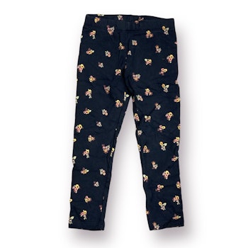 Mörkblå leggings stl 104