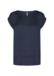 Marinblå topp