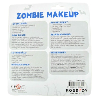 Zombie make-up