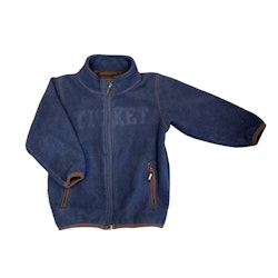 Mörkblå vindfleece stl 86