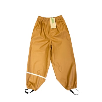 Bruna regnbyxor stl 110, 120