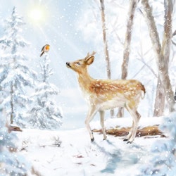 Lunchservetter vinter