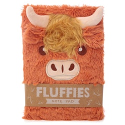 Fluffies notebook highland coo