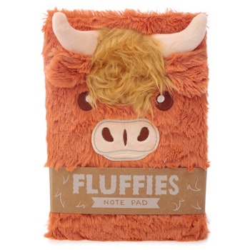 Fluffies notebook highland coo