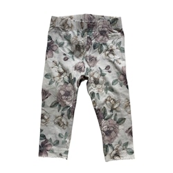 Leggings med blommor stl 74