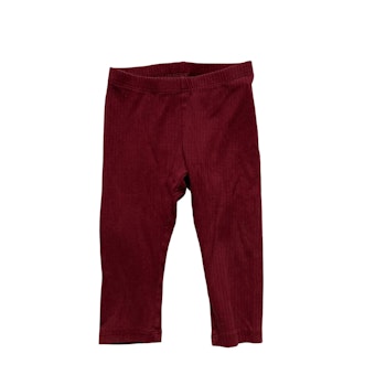 Mörkröda leggings stl 80