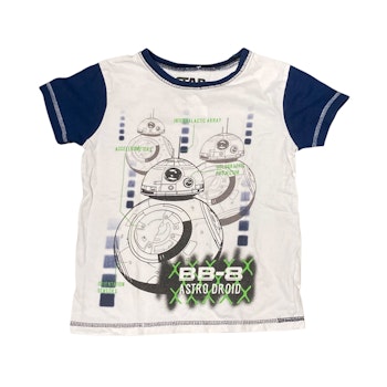 Vit t-shirt Star Wars stl 110/116