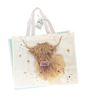 Shoppingväska Highland cow