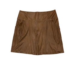 Brun kjol stl 40