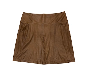 Brun kjol stl 40