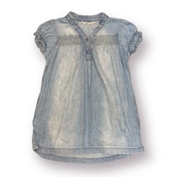 Jeansklänning stl 104