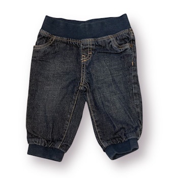 Mörkblå jeans stl 68