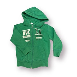 Grön luvjacka stl 98/104