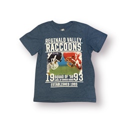 Blå t-shirt stl 110/116