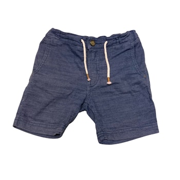 Blå shorts stl 98