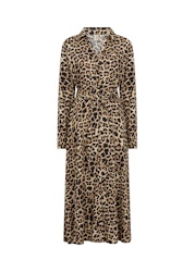 Leopardmönstrad klänning
