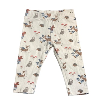 Djurmönstrade leggings stl 74